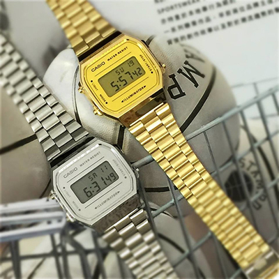 Orë dore Casio Collection A 168WEGM-9