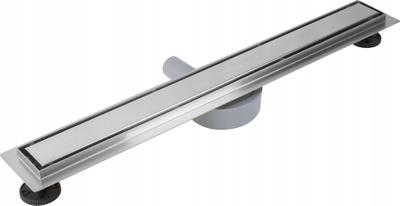 Kanal kullimi linear REA Neox Pro, 70 cm, çelik inox, nickel i furçuar