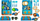 Set lodër kuzhine Gazelo Promo Kitchen, 2 lloje, shumëngjyrësh