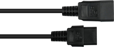 Kabllo rryme Alcasa Kabelmeister SK2090-S050, IEC C20 në C13, 5 m, i zi