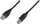 Kabllo USB Alcasa USB 2.0, 1.8m, USB A me USB B, e zezë