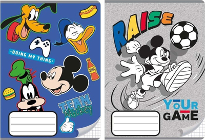 Set fletore Beniamin Mickey Mouse A5, 16 fletë me katrorë, 20 copë