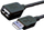 Kabllo MediaRange USB-A, 1.8m, e zezë