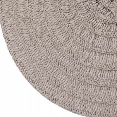 Подметач за маса Secret de Gourmet Olivia, тркалезен Ø 38 cm, сив