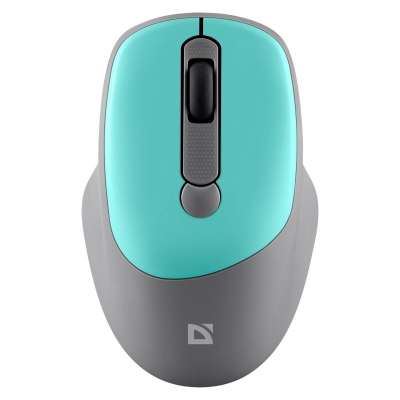 Mouse wireless Defender Feam MM-296, optik, 1600 DPI, ngjyrë turke
