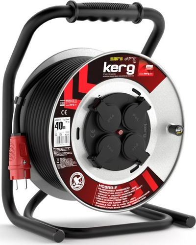 Zgjatues elektrik pune Bbnowy, 40m, 3x2.5mm², portokalli