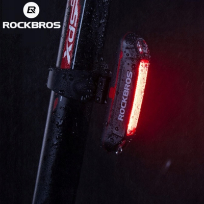 Dritë mrapa biçiklete Rockbros A54BK, me karikim, e zezë