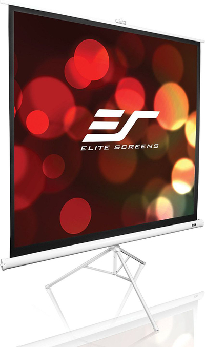 Ekran projektori Elite Screens Tripod T99NWS1, 99", 1:1, i bardhë