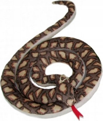 Lodër pelushi Sun Day PLUSH SNAKE 250CM, gjarpër, 250 cm, shumëngjyrësh