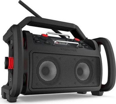 Радио за градилиште Perfectpro ROCKPRO, MP3, аналоген тјунер, црна
