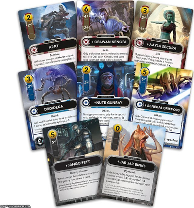 Lojë tavoline Rebel Star Wars The Deckbuilding Game Clone Wars, strategji, për të rritur, shumëngjyrëshe