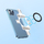 Unazë magnetike telefoni Mcdodo PC-1620, për MagSafe, ultra e hollë, e zezë