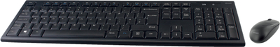 Set tastjere dhe mi DELTACO, wireless 2.4 GHz, layout UK, i zi