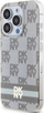 Kapak telefoni DKNY DKHMP14XHCPTSE, për iPhone 14 Pro Max 6.7", hardcase MagSafe, bezhë me kuadrate