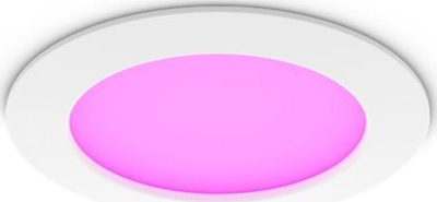 Llambë e zgjuar Philips Hue WCA Slim 12W, 16 milion ngjyra, Bluetooth, e bardhë