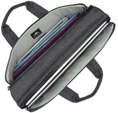 Çantë laptopi Rivacase 8831BLACKMELANGE, 16", e hirtë