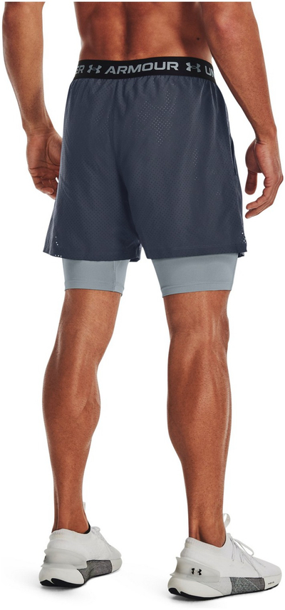 Спортски шорцеви Under Armour Vanish Woven 2in1 Vent STS, за мажи, проветлив материјал, сина боја