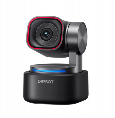 Webcam OBSBOT Tiny 3 Lite AI PTZ, 4K, USB C, i zi