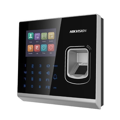 Terminal biometrik Hikvision DS-K1T201AMF, ekran 2.8", lexues kartash 13.56MHz, i zi