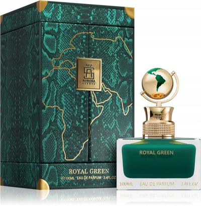 Parfum Aurora Royal Green, Eau de Parfum, uniseks, 100 ml