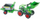 Lodër traktor Wader Farmer Technic me karikues përpara, me rimorkio, jeshil