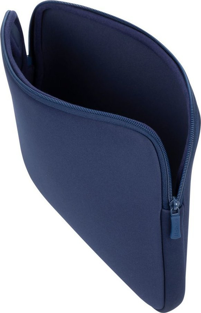 Çantë mbrojtëse laptopi RIVACASE, 13", memory foam, e zezë me gri të errët