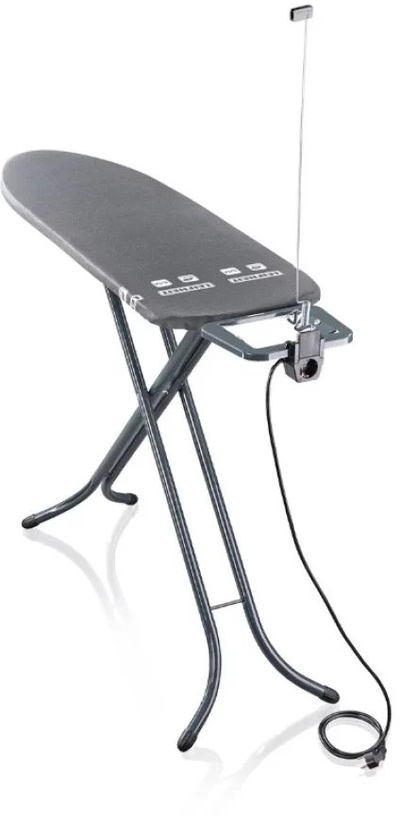 Даска за пеглање Leifheit Air Board M Black Plus, 120 x 38 cm, прилагодлива, црна антрацит