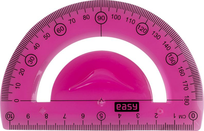 Set gjeometrik Flexible Easy, 20 cm, 3 elemente, rozë