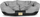 Krevat oval për qen AIO, XXL 130 x 105 cm, material i fortë, gri