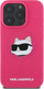 Futrollë telefoni Karl Lagerfeld Choupette për iPhone 16 Pro, MagSafe, rozë
