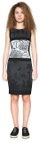 Fustan Desigual Original 18SWVKBD 2000, bardhë/ zi XS mDE1876-XS