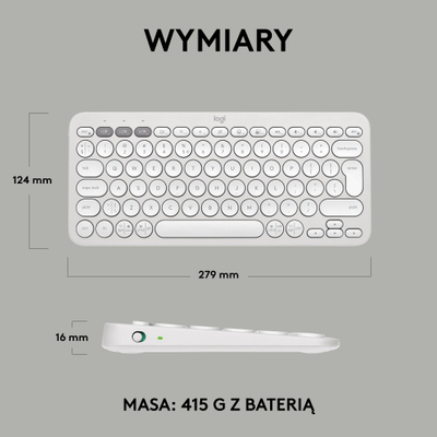 Set tastierë dhe kamerë Logitech Pebble Keys 2 K380s me Bluetooth, kamera Brio 100 Full HD 1080p, i zi