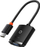 Adapter HDMI në VGA Baseus Lite Series, 1080p, dalje audio 3.5mm, i zi
