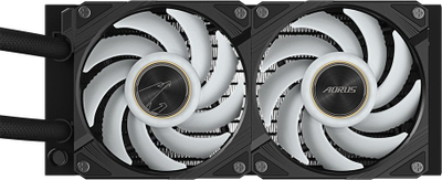 Ftohëse me ujë Gigabyte Aorus WaterForce X II 240 - RGB LCD, 240mm