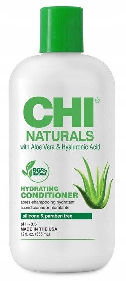 Balsam flokësh Chi Naturals Aloe Vera Hydrating, 355ml, për flokë, unisex