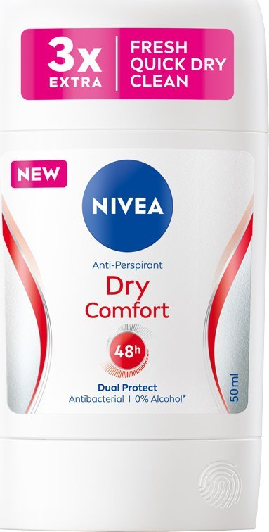 Deodorant antiperspirant Nivea Dry Comfort stick, 50 ml