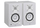 Monitorë studio Yamaha HS3 WH, kompakt, 3.5", të bardhë