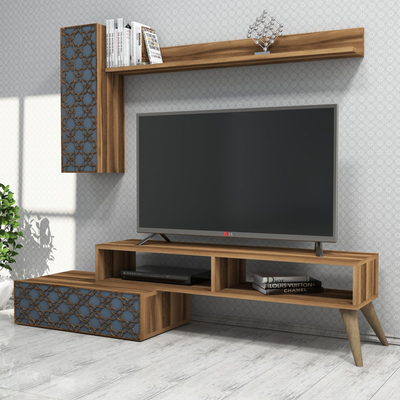 Set TV Hommy Craft Planet, chipboard 18mm, dekor Nuc Chalcedony