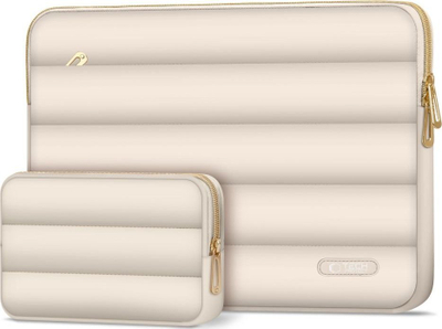 Futrollë laptopi Tech-Protect Puffy, 15-16\", ngjyrë rëre