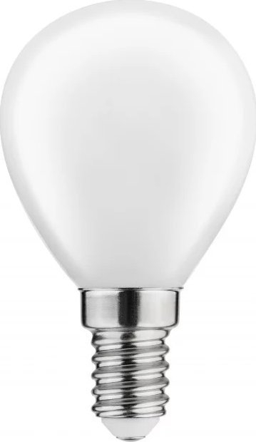 Llambë LED GTV Bulb Filament Milky, 4W, E14 4000K, e bardhë