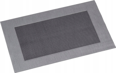 Napsë tavoline Napkina Double Sided, PVC, argjendtë me shkëlqim