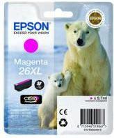 Ngjyrë për printer Epson C13T26334010 no. 26, magenta