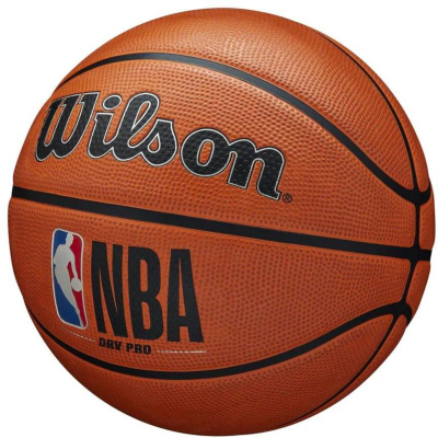 Top basketbolli Wilson NBA DRV Pro WTB9100XB, për jashtë, gome, portokalli