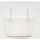Ushqyes për kafaz zogjsh, plastik, 11 x 7.5 x 7 cm, transparent