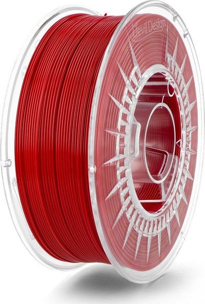 Filament 3D Devil Design PET-G, 1.75mm, 1kg, i kuq i errët