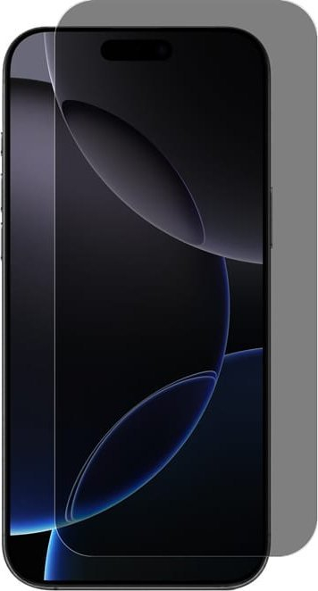 Xham mbrojtës Crong Armoured Glass Privacy për iPhone 13 14 13 Pro, 1 copë, transparent