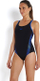Rroba banje për femra Speedo Monogram Muscleback Endurance+, Nr. 34, të zeza / kaltra (8-087338885)