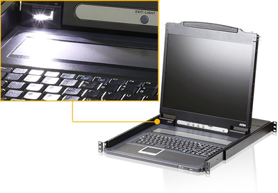 Konzolë LCD rackmount ATEN CL3000, 19", USB PS/2, LED