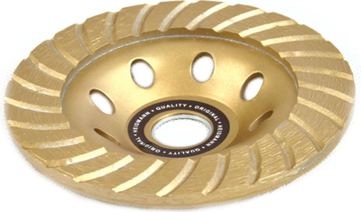 Дијамантски абразивен диск GEKO TURBO, 125mm, отвор 22.23mm