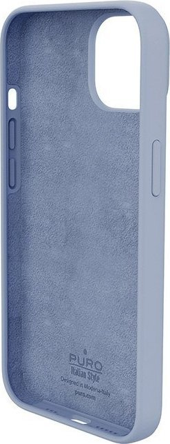 Mbrojtëse telefoni Puro ICON për iPhone 14 Plus, silikon, Sierra Blue